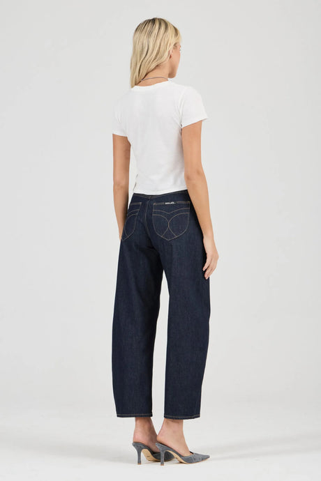 Gigi Barrel Jean | Super Rinse