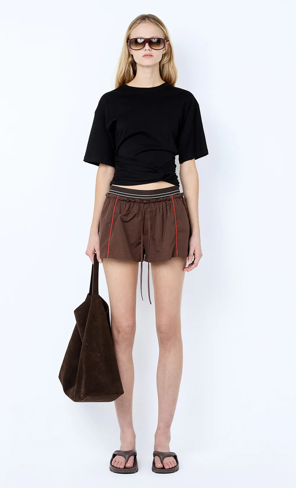 Cyprus Twist Tee | Black