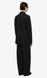 Marcelli Pant | Black/White Stripe