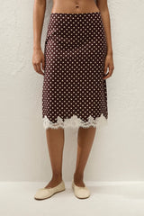 Martuba Skirt | Martinha Polka Dot