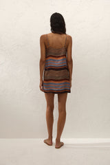 Estrella Mini Dress | Elena Stripe