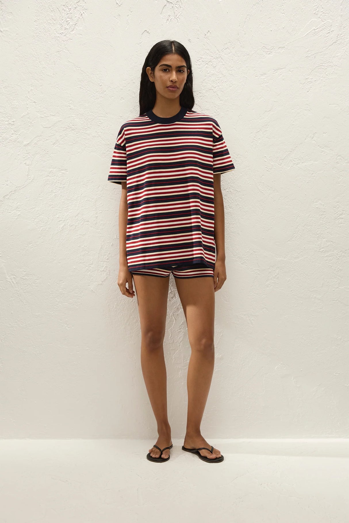 Le Paz Top | Cila Stripe Navy