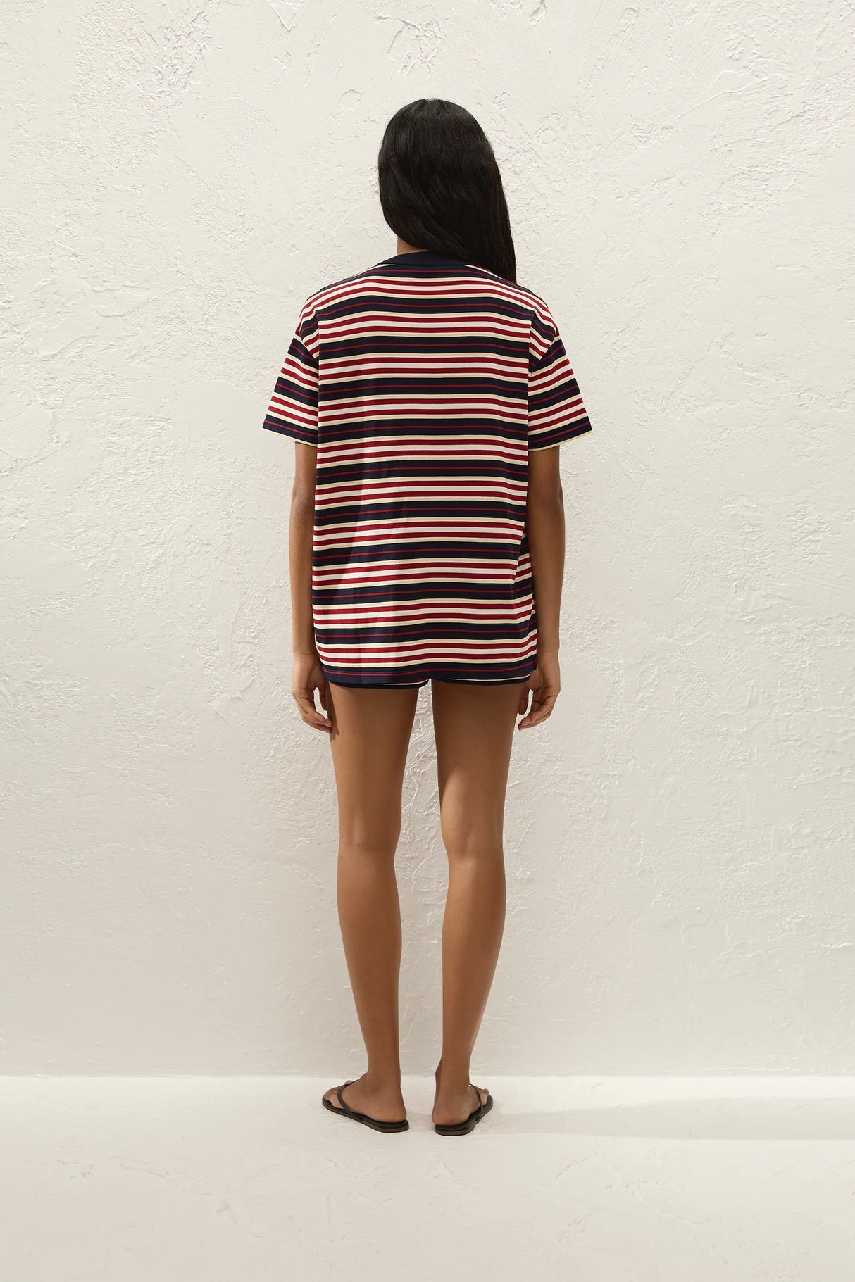 Le Paz Top | Cila Stripe Navy