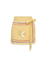 Zuri Mini Skirt | Charm Embroidery