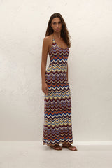 Elisa Maxi Dress | Cadaques Stripe