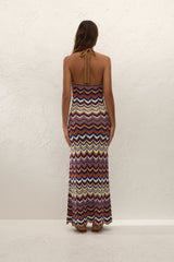 Elisa Maxi Dress | Cadaques Stripe