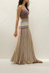 Esenia Knit Dress | Daniela Stripe
