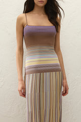 Esenia Knit Dress | Daniela Stripe