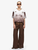 Zelia Jersey T-Shirt | Bitter Choc Ombre