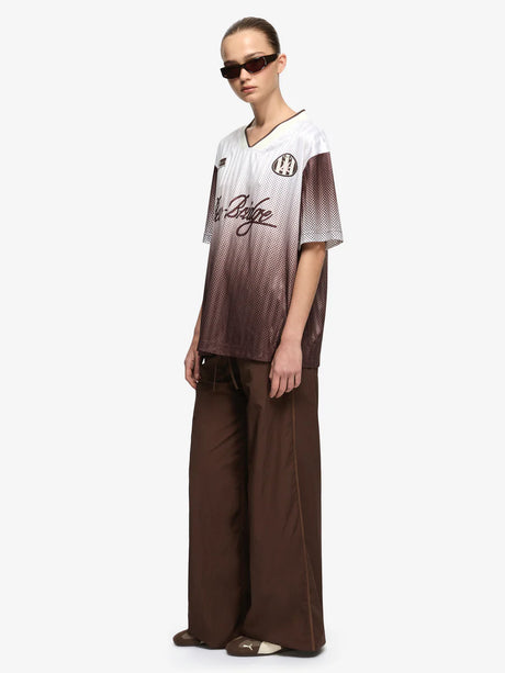 Zelia Jersey T-Shirt | Bitter Choc Ombre