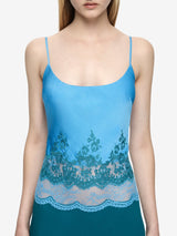 Orsina Scoop Maxi Dress | Azure Blue/Jade