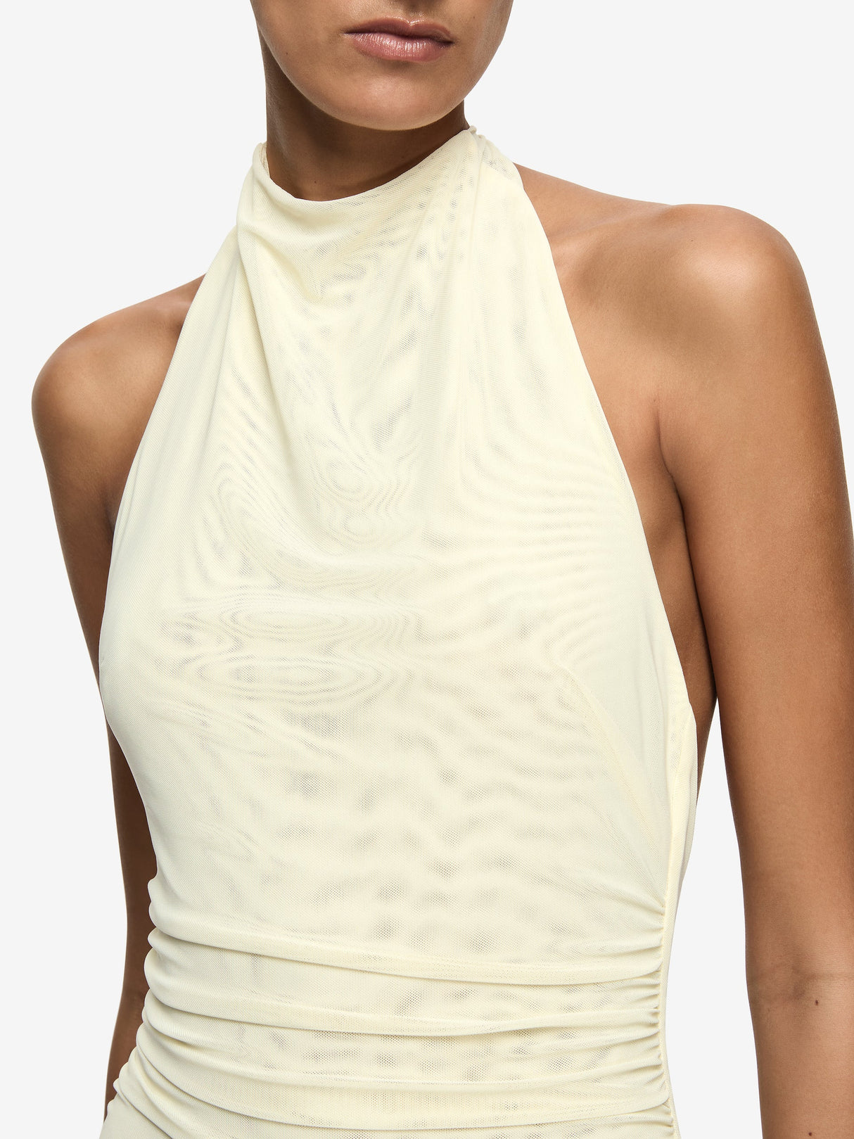 Jasmin Halter Dress | Lemon Sorbet