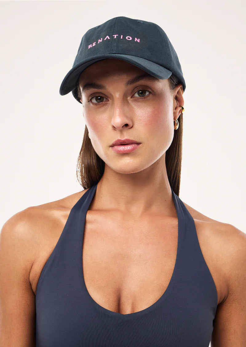 Shift Cap | Marine Blue/Prism Pink