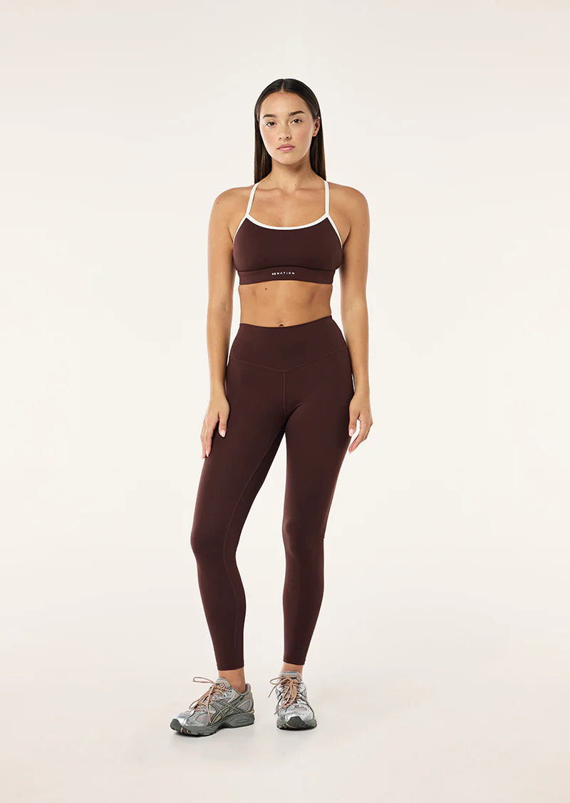 Signature Full Length Legging | Mahogany