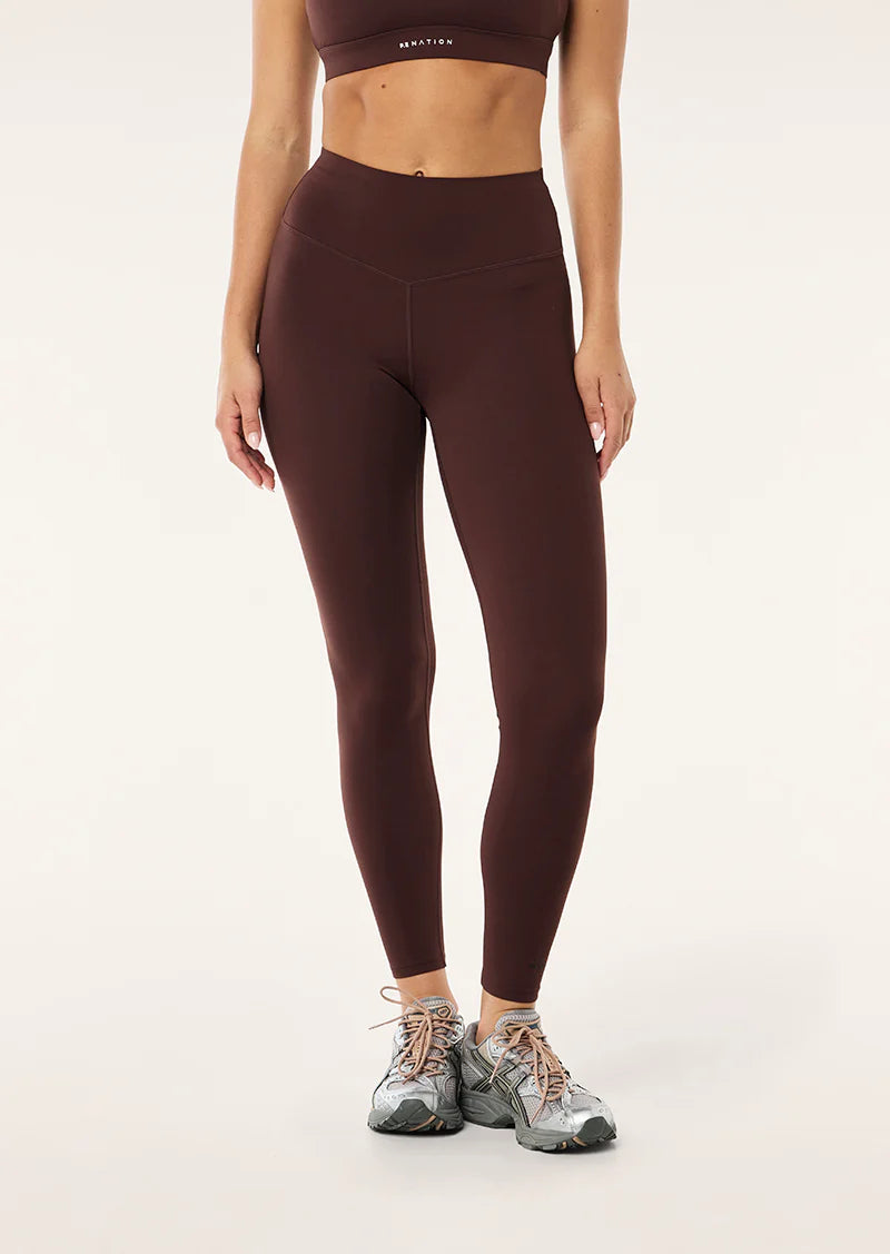 Signature Full Length Legging | Mahogany