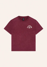 Swerve Tee | Washed Cabernet
