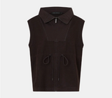 Eira Heavy Jersey Vest | Hickory