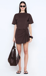 Simi Mini Dress | Dark Chocolate