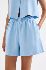 Theo Linen Short | Bermuda