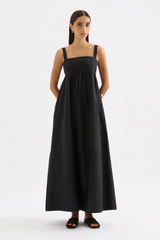 Selene Maxi Dress | Black