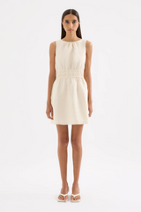 Andri Linen Mini Dress | Chamomile