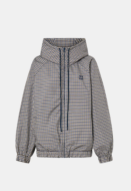 Pierce Check Anorak Jacket | Birch Check