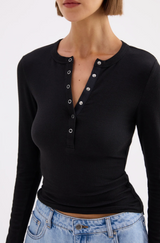 Binx LS Top | Black