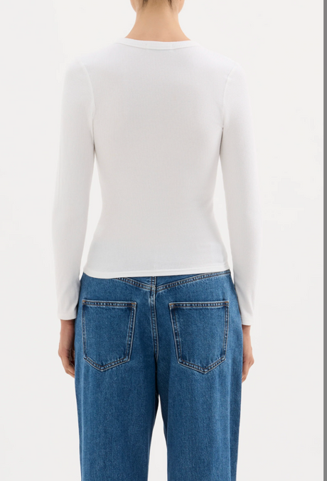 Binx LS Top | White