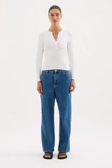 Binx LS Top | White