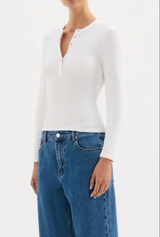 Binx LS Top | White