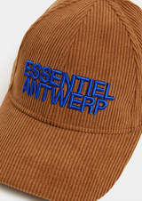 Kainor Corduroy Logo Cap | Brown Sugar