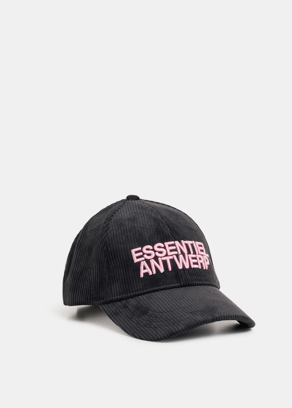 Kainor Corduroy Logo Cap | Navy/Pink