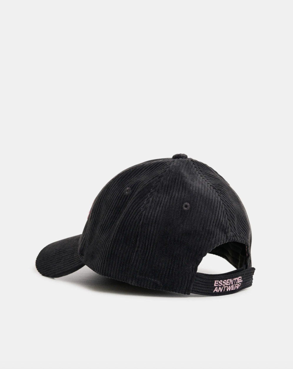 Kainor Corduroy Logo Cap | Navy/Pink