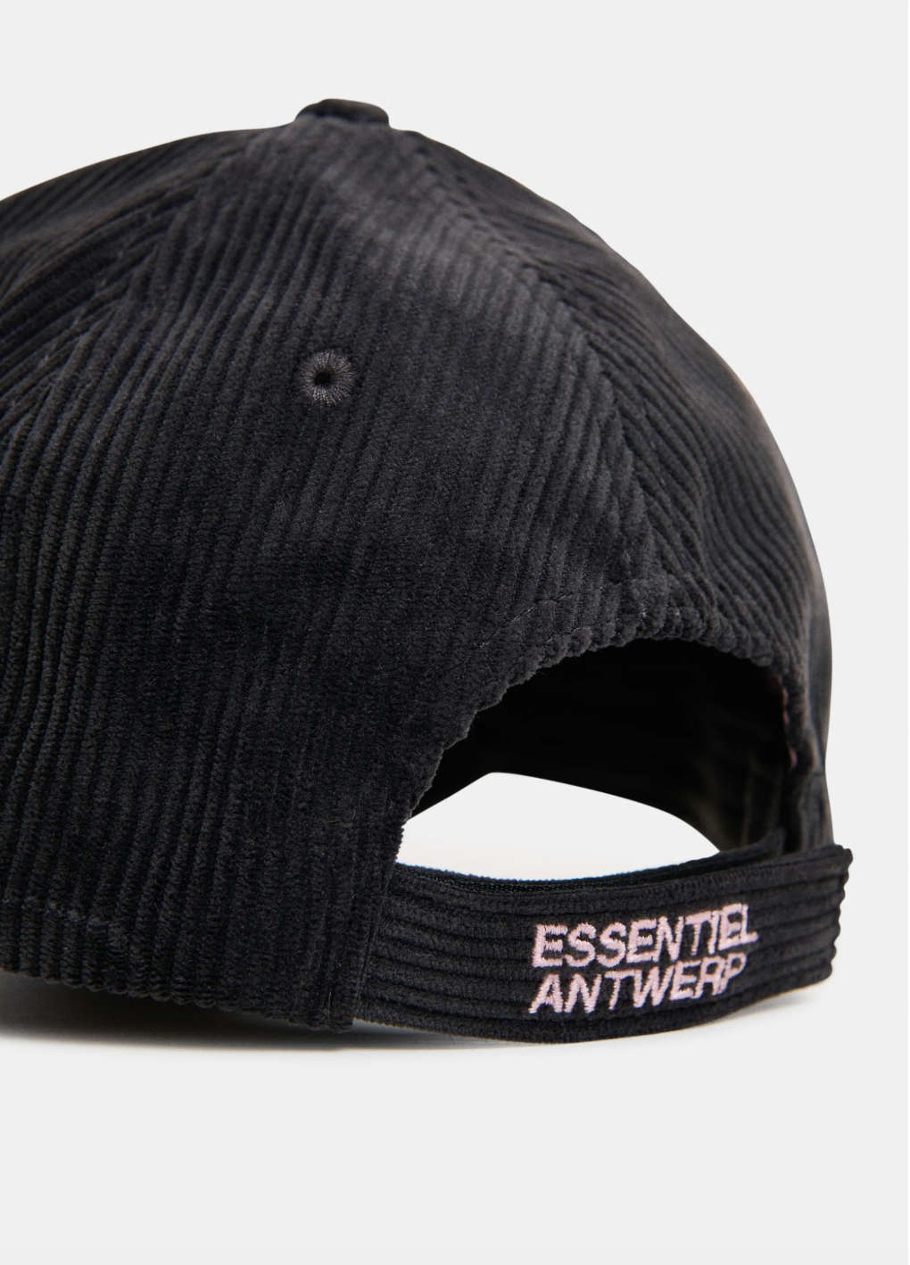 Kainor Corduroy Logo Cap | Navy/Pink