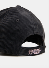 Kainor Corduroy Logo Cap | Navy/Pink