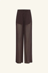 Maddox Drawstring Pant | Ristretto Sky