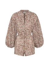Solara Playsuit | Brown