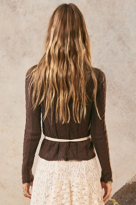 Lou Lou Knit Top | Cacao