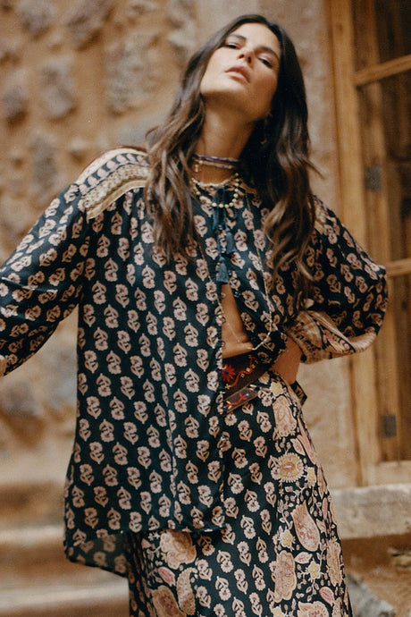Marmont Blouse | Whiskey