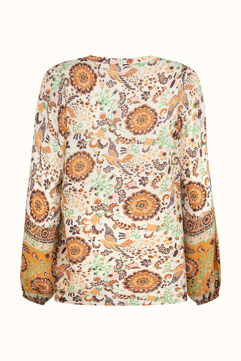 Sannah Blouse | Golden Ochre
