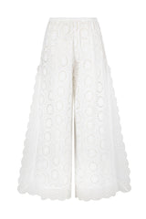 Yaya Lace Pant | Antique White