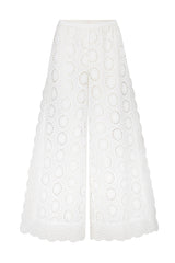 Yaya Lace Pant | Antique White