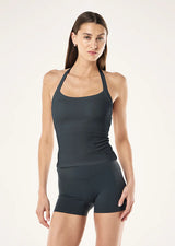 Unwind Halter Tank | Asphalt