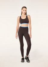 Vita Full Length Legging | Coffee Marina Blue