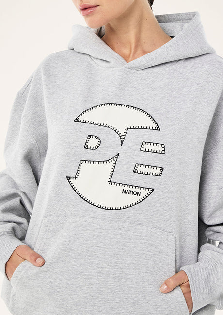 Voltage Hoodie | Mid Grey Marle