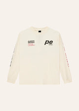 Voltage Long Sleeve Tee | Whisper White