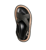 Veena | Black Leather