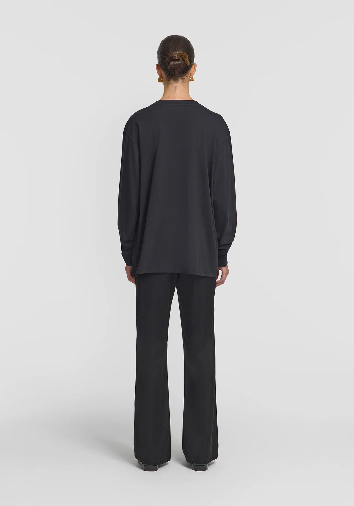 Woods Longsleeve Tee | Black