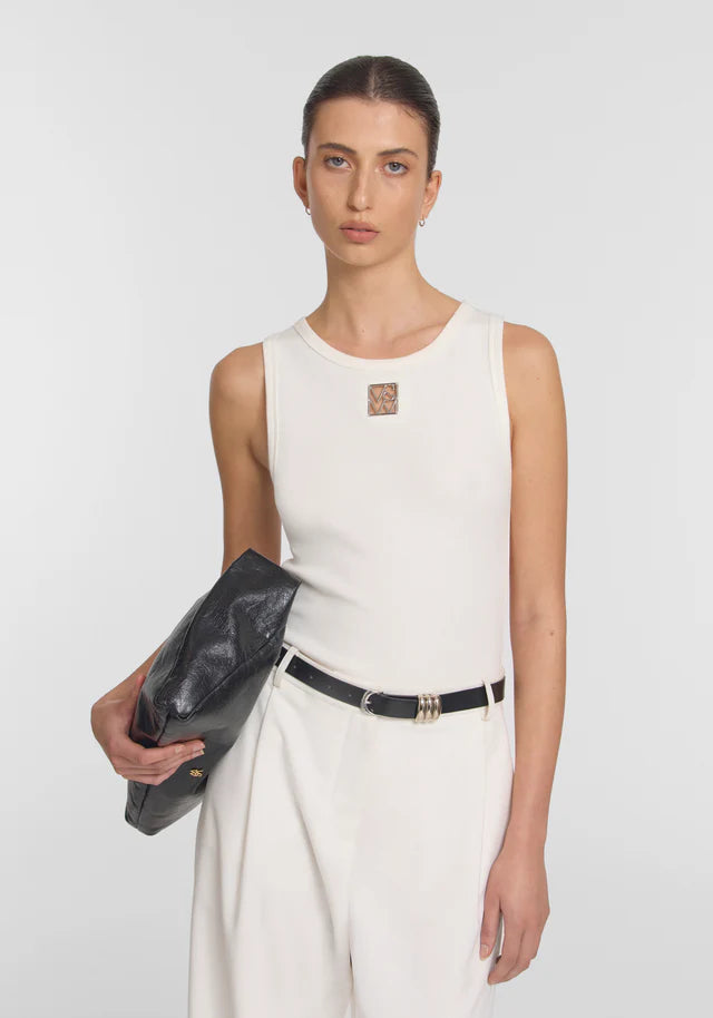 V&W Metal Tank | Ivory