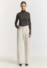Iridescent Top | Chocolate
